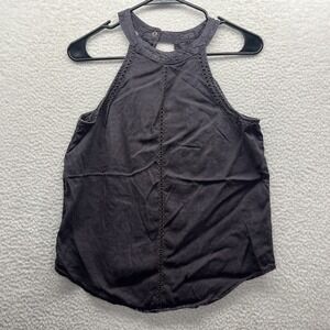 Cloth & Stone Shirt Womens XS Sleeveless Solid 100% Tencel Lyocell Anthropologie